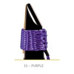 LIGATURE BAMBU AA11 POUR SAXOPHONE ALTO EN FIBRE SYNTHETIQUE couleur violet