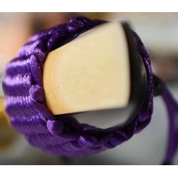 LIGATURE BAMBU AC11 POUR CLARINETTE SIB EN FIBRE SYNTHETIQUE couleur violet