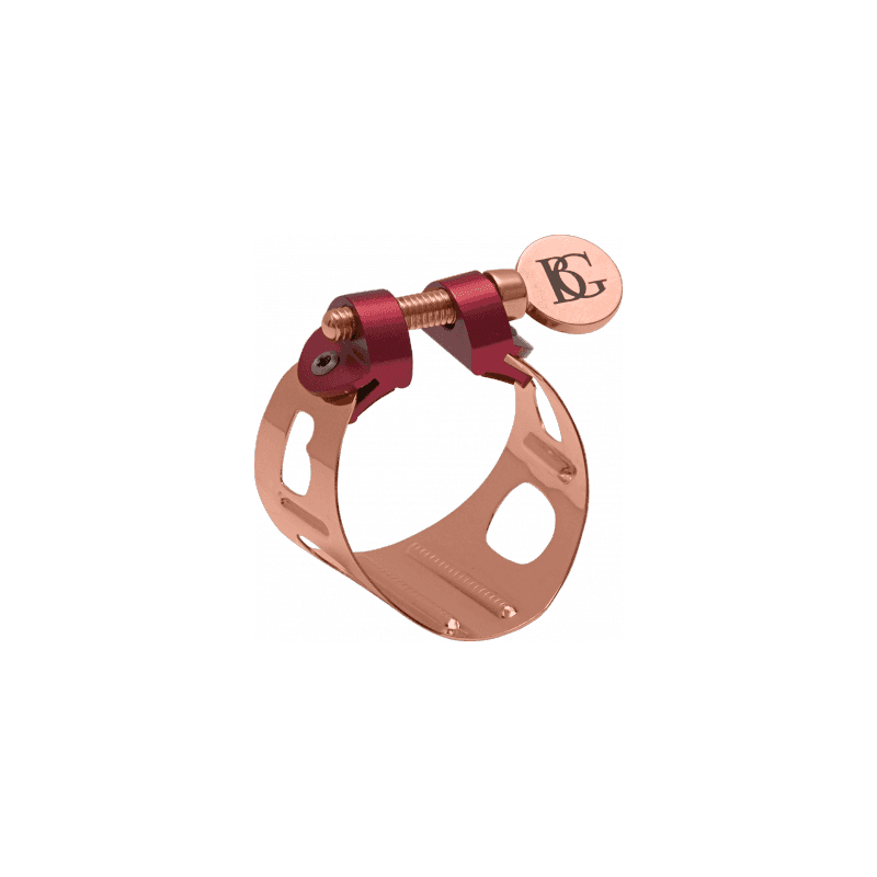 LIGATURE BG LD9 DUO PLAQUE OR ROSE POUR CLARINETTE LIGATURE BG LD9 DUO PLAQUE OR ROSE POUR CLARINETTE