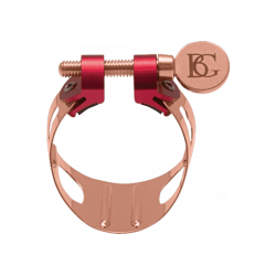 LIGATURE BG LD9 DUO PLAQUE OR ROSE POUR CLARINETTE