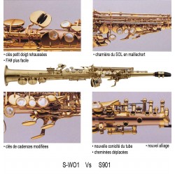 Saxophone soprano série Professional S-WO2 adv
