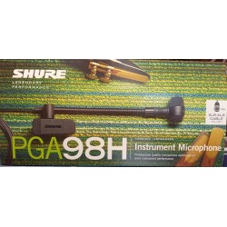 MICRO SHURE SYSTEMES FILAIRE SERIE PG ALTA cuivres statique cardioïde XLR PGA98H adv