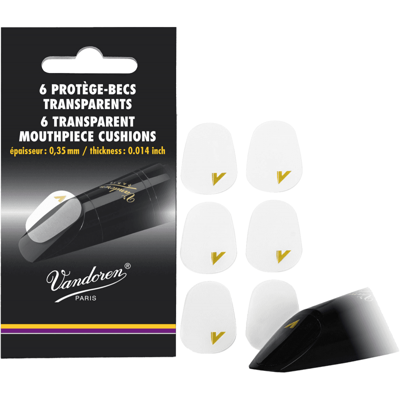 VANDOREN - AVD VMC6+ Pastille protège-bec 0,35 mm x6 adv VANDOREN - AVD VMC6+ Pastille protège-bec 0,35 mm x6 adv