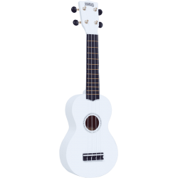 MAHALO MR1-WT UKULELE Soprano blanc brillant + housse adv