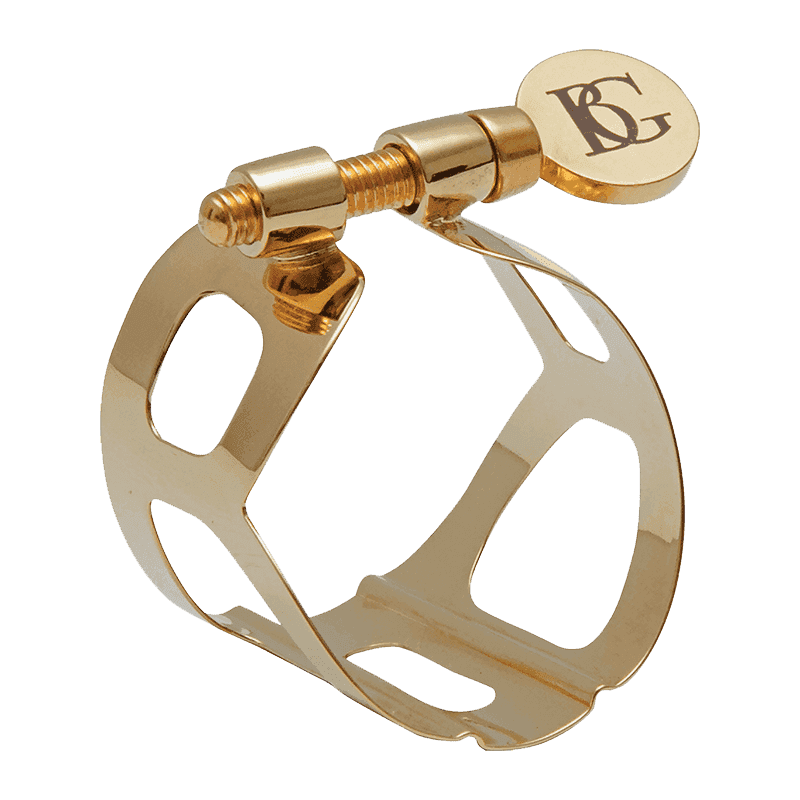 BG L50 Ligature soprano tradition vernie Or adv
