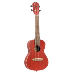 ORTEGA UKULELE CONCERT OKOUME ROUGE adv