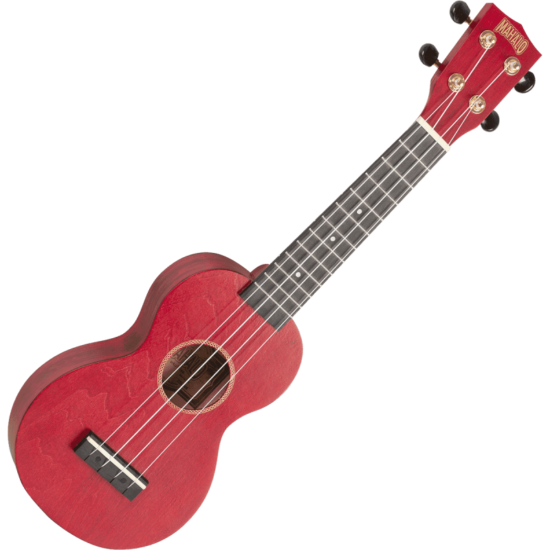 MAHALO MS1-TRD UKULELE ROUGE SATIN avec Housse adv