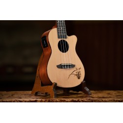 UKULELE Ténor ORTEGA, EPICEA, CW EQ RU5CE-TE NATUREL SATINE adv