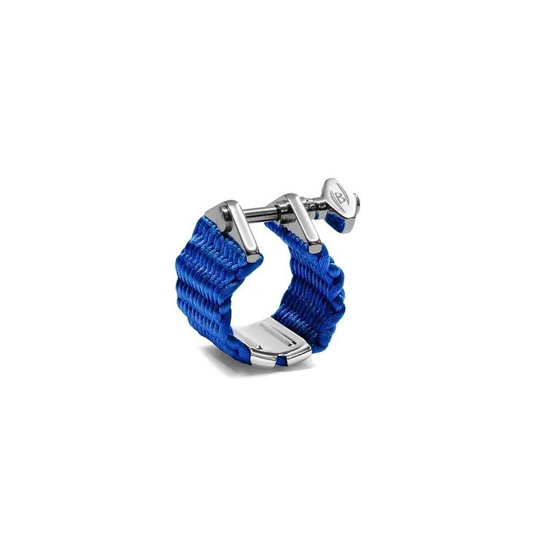 Bambù NS05 Ligature saxo soprano bleu Saphire adv