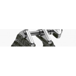 BAMBU NOVA NC02 LIGATURE CLARINETTE SIB FIBRE SYNTHETIQUE Gris Graphite adv