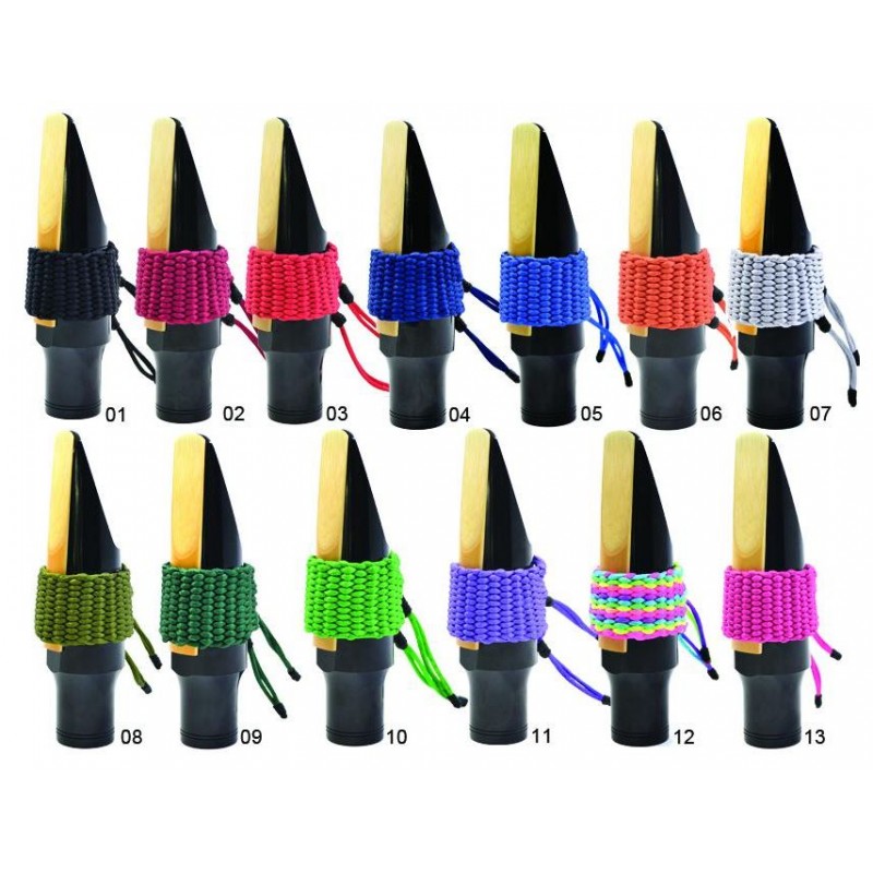 BAMBU AB01 LIGATURE SAXOPHONE BARYTON FIBRE SYNTHETIQUE noire à 36,00