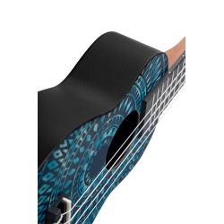 PACK UKULELE SOPRANO KEIKI BLEU K2SS-BKC adv