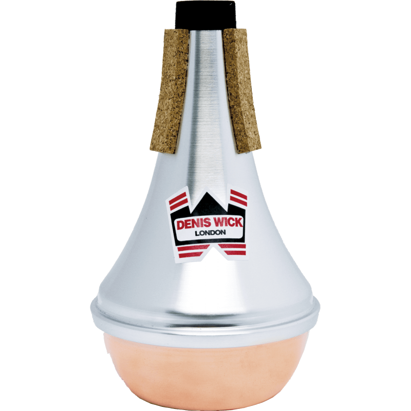 DENIS WICK DW5504C SOURDINE SECHE ALU fond cuivre DROITE TROMPETTE CORNET adv