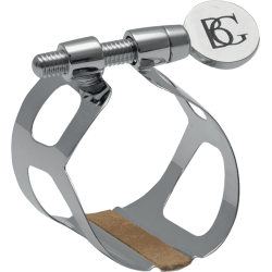 BG L2 LIGATURE TRADITION PLAQUE ARGENT CLARINETTE SIB ET LA ADV