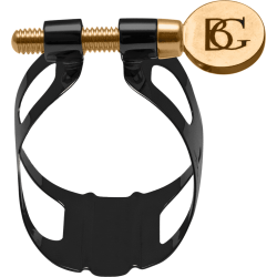 BG L3B LIGATURE TRADITION VERNIE NOIR CLARINETTE SIB ET LA ADV