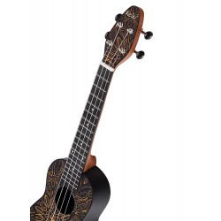 PACK UKULELE SOPRANO KEIKI Orange K2SS-OKC adv