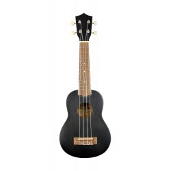 UKULELE SOPRANO ALABAMA NOIR MAT FZU-003BK
