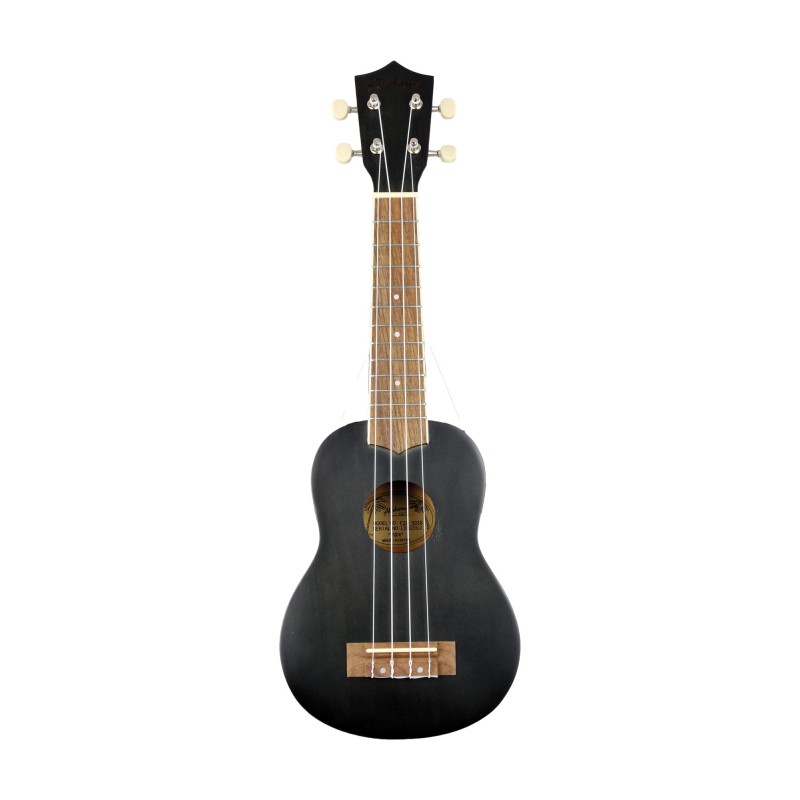 UKULELE SOPRANO ALABAMA NOIR MAT FZU-003BK UKULELE SOPRANO ALABAMA NOIR MAT FZU-003BK
