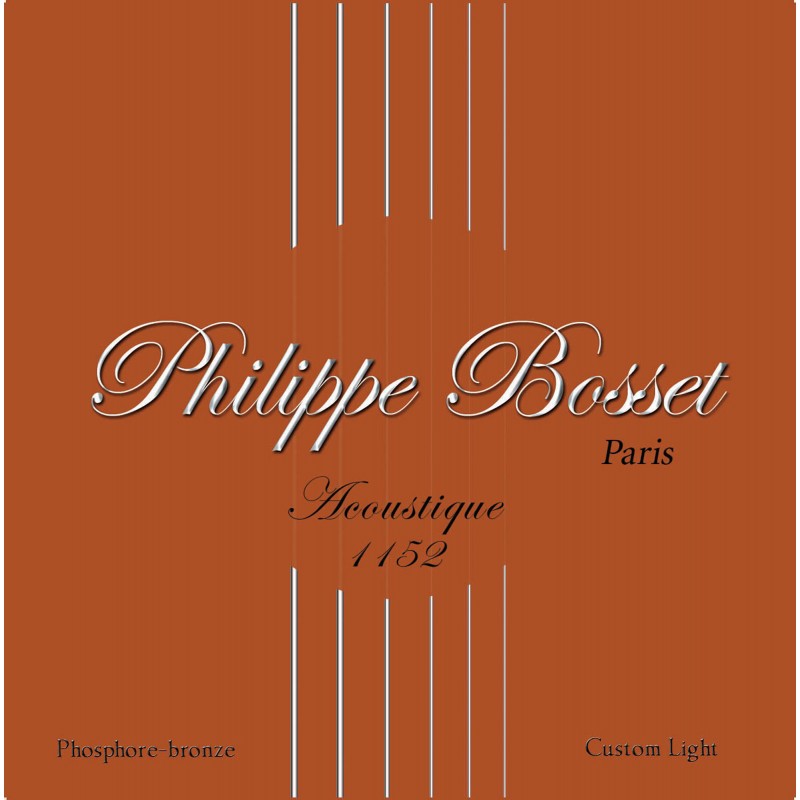 JEU P.BOSSET ACOUSTIQUE PH. BRONZE 11-52 adv