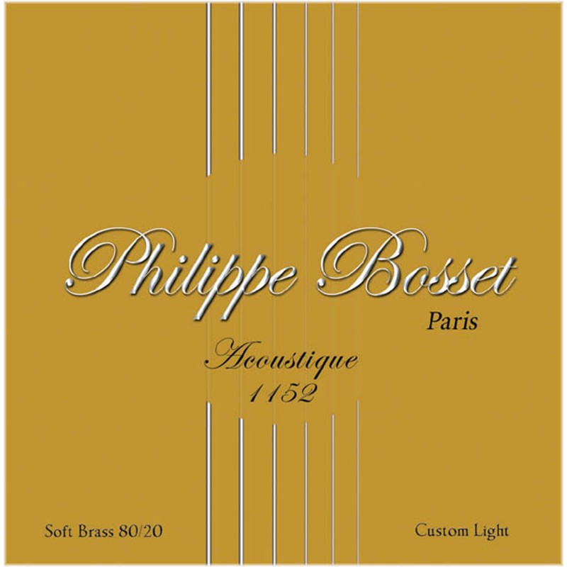 JEU P.BOSSET ACOUSTIQUE SOFT BRASS 11-52 adv