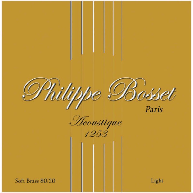JEU P.BOSSET ACOUSTIQUE SOFT BRASS 12-53 adv