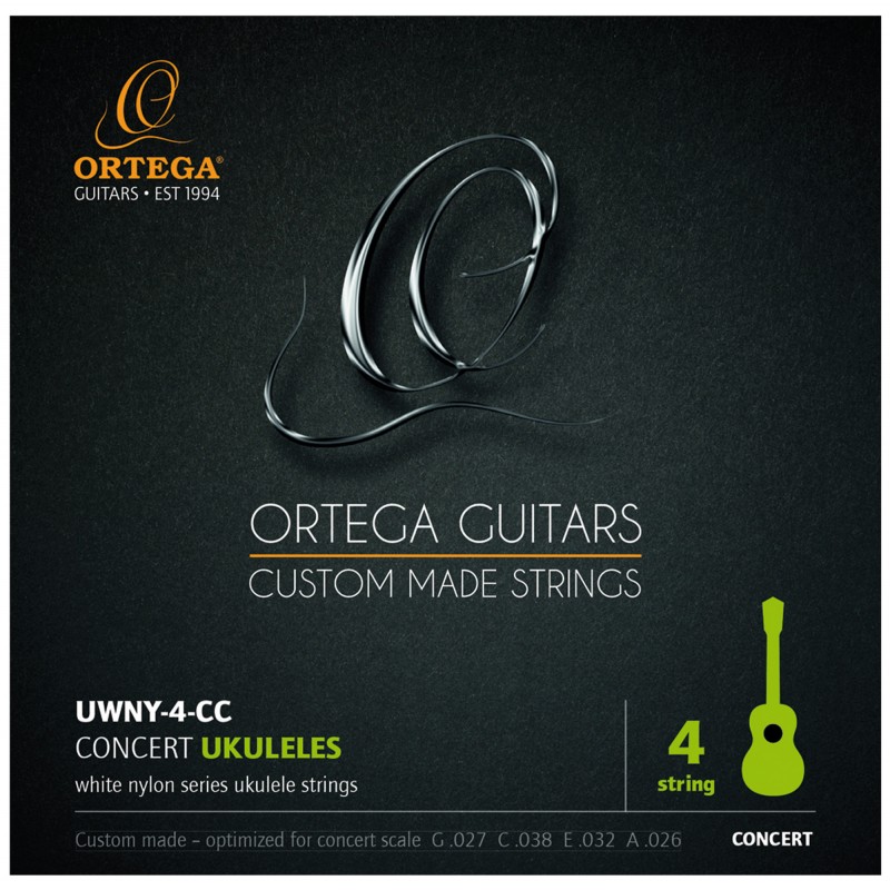 JEU CORDES UKULELE CONCERT ORTEGA UWNY-4-CC adv