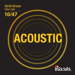 JEU BLACK SMITH ACOUSTIQUE BRONZE 10-47 BR1047 adv