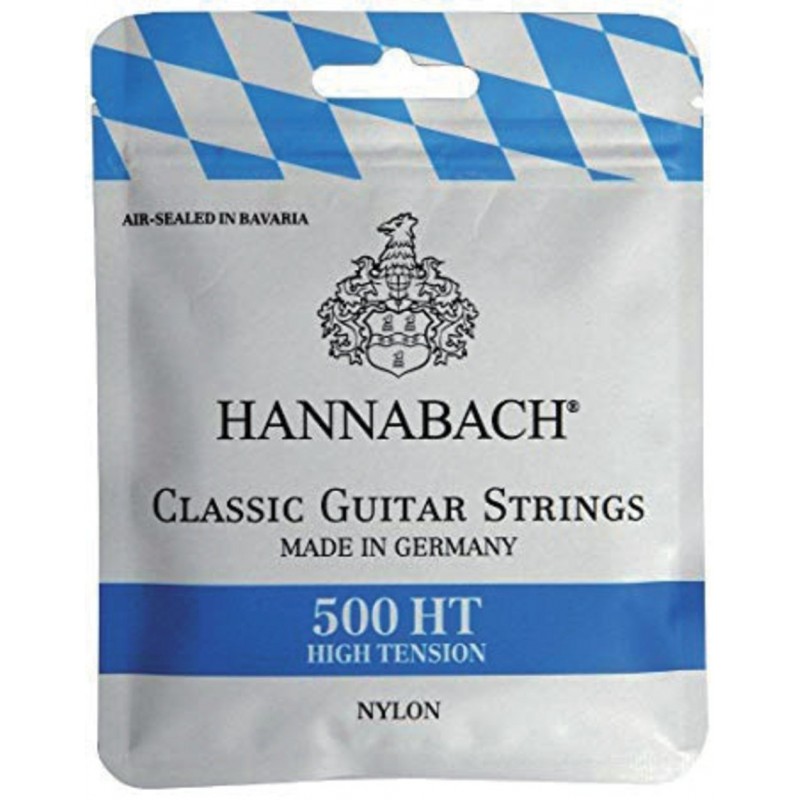 Hannabach Cordes guitare classique Serie 500 High Tension adv