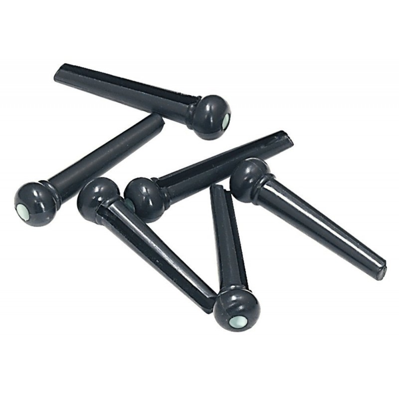 FIRE&STONE connecteur de chevalet noir avec point en abalone adv