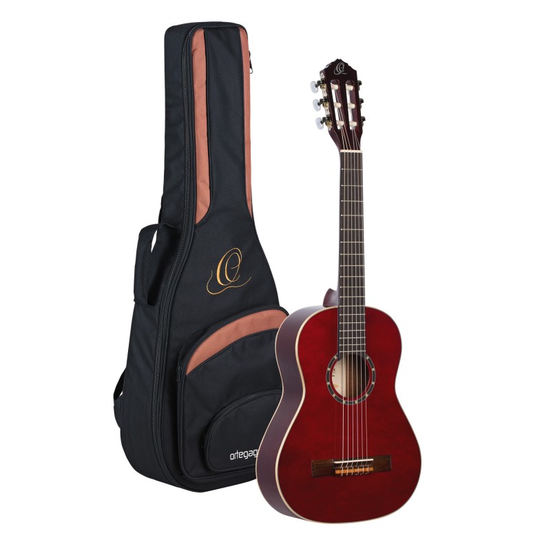 GUITARE 1/2 ORTEGA R121 EPICEA, BORDEAUX adv
