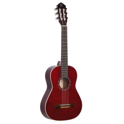 GUITARE 1/2 ORTEGA R121 EPICEA, BORDEAUX adv
