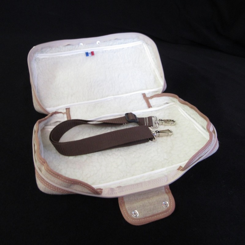 Luxbag housse en LIN pour étui savonette hautbois adv
