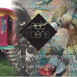 QUATUOR DE CLARINETTES NOT EBENE EN CD