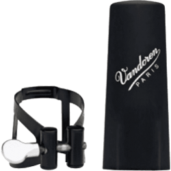 Ligature & couvre-bec M/O Vandoren LC51BP clarinette sib
